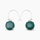 Larimar Silver Earrings