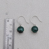 Larimar Silver Earrings