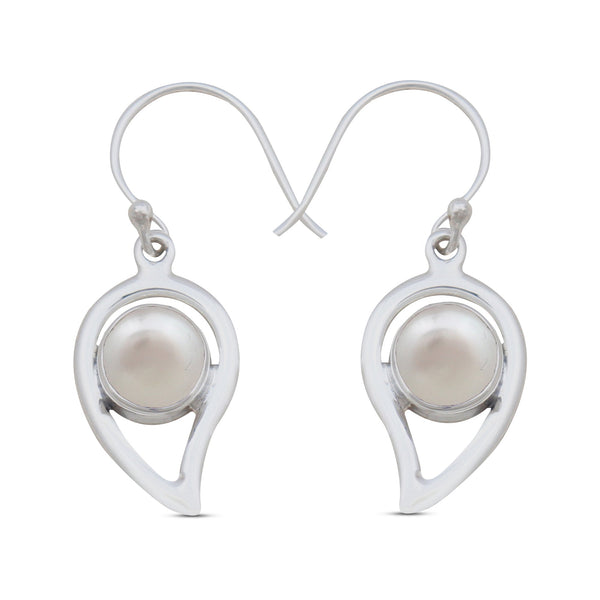 Freshwater Pearl Silver Earrings