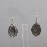 Labradorite Silver Earrings