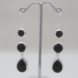 Chrysoprase Silver Earrings