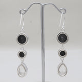 Chrysoprase Silver Earrings