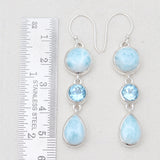 Chrysoprase Silver Earrings