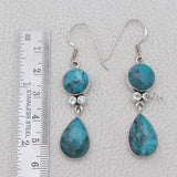 Rainbow Moonstone Silver Earrings