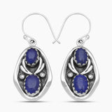 Arizona Turquoise Silver Earrings