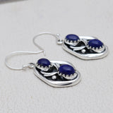 Arizona Turquoise Silver Earrings