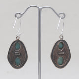 Arizona Turquoise Silver Earrings
