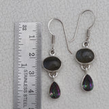 Labradorite Silver Earrings