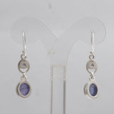 925 Silver Larimar Earring