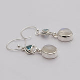 925 Silver Larimar Earring