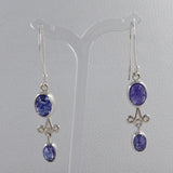 Ethiopian Opal Silver Earrings