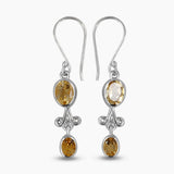Ethiopian Opal Silver Earrings