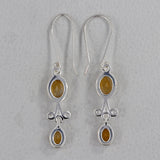Ethiopian Opal Silver Earrings