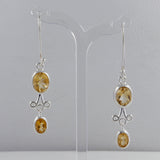 Ethiopian Opal Silver Earrings