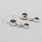 Ethiopian Opal Silver Earrings