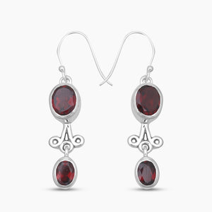 Ethiopian Opal Silver Earrings