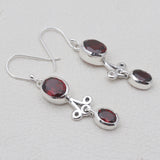 Ethiopian Opal Silver Earrings