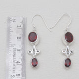 Ethiopian Opal Silver Earrings