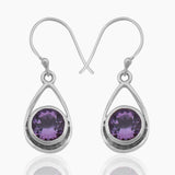 925 Sterling Silver Crystal Earrings
