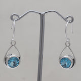 925 Starling Silver Crystal Earring