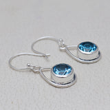 925 Starling Silver Crystal Earring