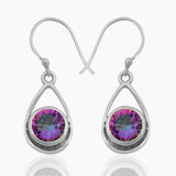 925 Sterling Silver Crystal Earrings