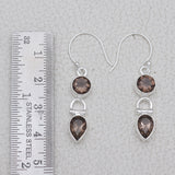 925 Starling Silver Citrine Earring