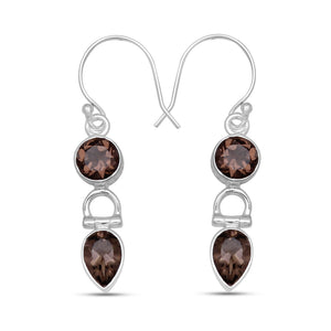 925 Sterling Silver Citrine Earrings