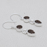 925 Starling Silver Citrine Earring