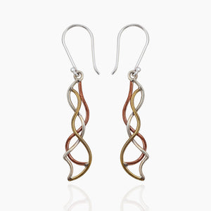 Plain 925 Sterling Silver Earrings