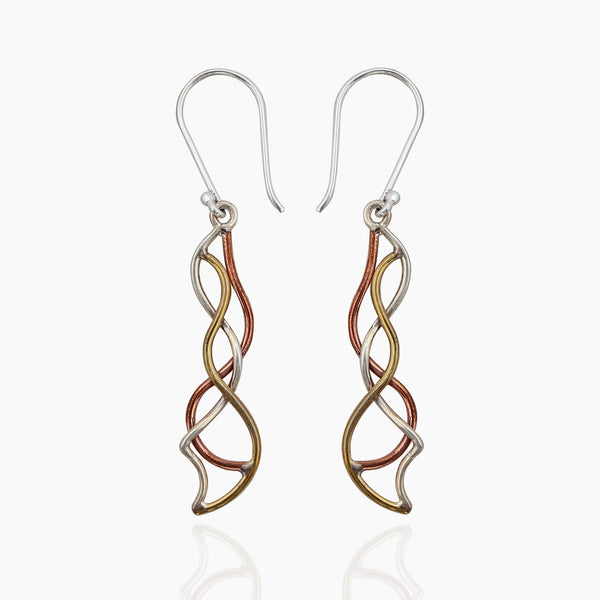 Plain 925 Sterling Silver Earrings