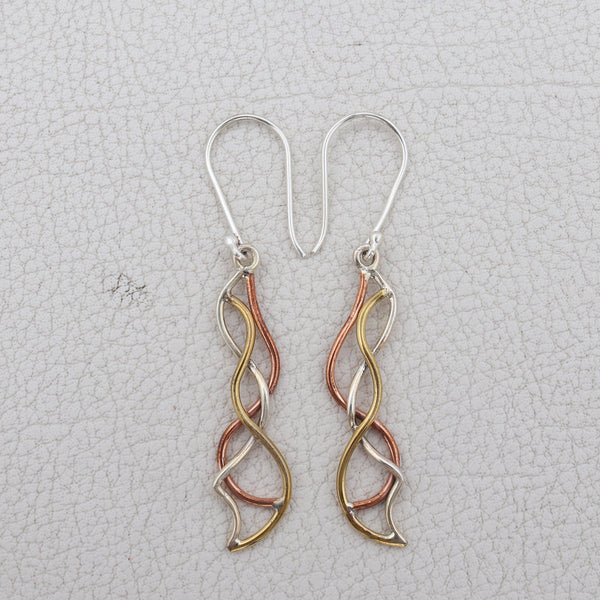 Plain 925 Sterling Silver Earrings