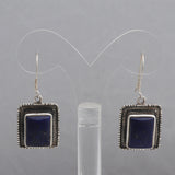 Lapis Lazuli Silver Earrings