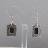 Lapis Lazuli Silver Earrings