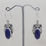 925 Silver Howlite Earring