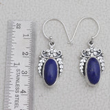 925 Silver Howlite Earring