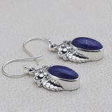 925 Silver Howlite Earring