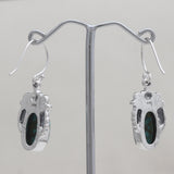 925 Silver Howlite Earring