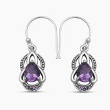 925 Sterling Silver Peridot Earrings