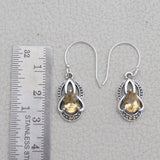 925 Starling Silver Peridot Earring