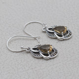 925 Starling Silver Peridot Earring