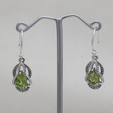 925 Starling Silver Peridot Earring