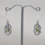 925 Starling Silver Peridot Earring