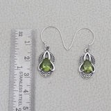 925 Starling Silver Peridot Earring