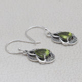 925 Starling Silver Peridot Earring