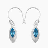 Crystal Silver Earring