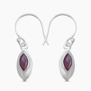 Crystal Silver Earring