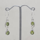 925 Starling Silver Peridot Earring