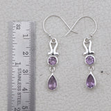 Mystic Quartz Silver Earrings