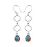 Larimar Silver Earring